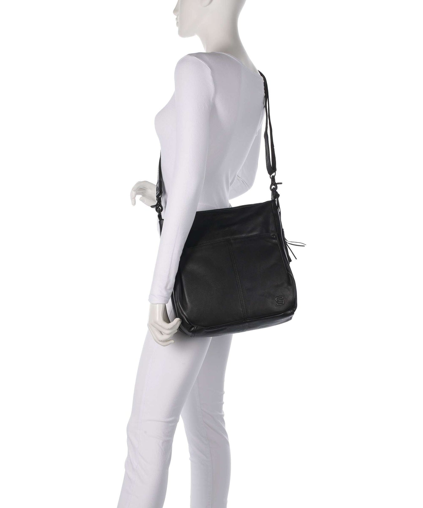 Spikes & Sparrow Apache Saar Shoulder bag black