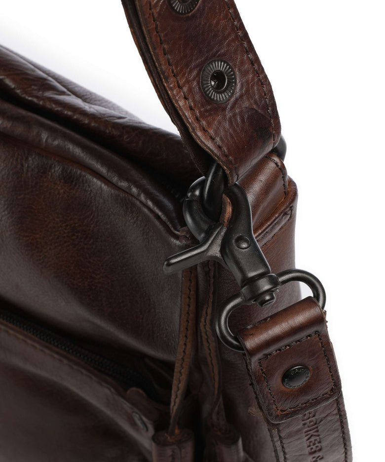 Spikes & Sparrow Apache Saar Shoulder bag dark brown