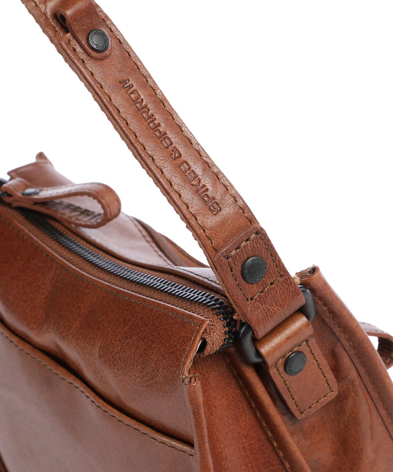 Spikes & Sparrow Bronco Joy Crossbody bag brandy