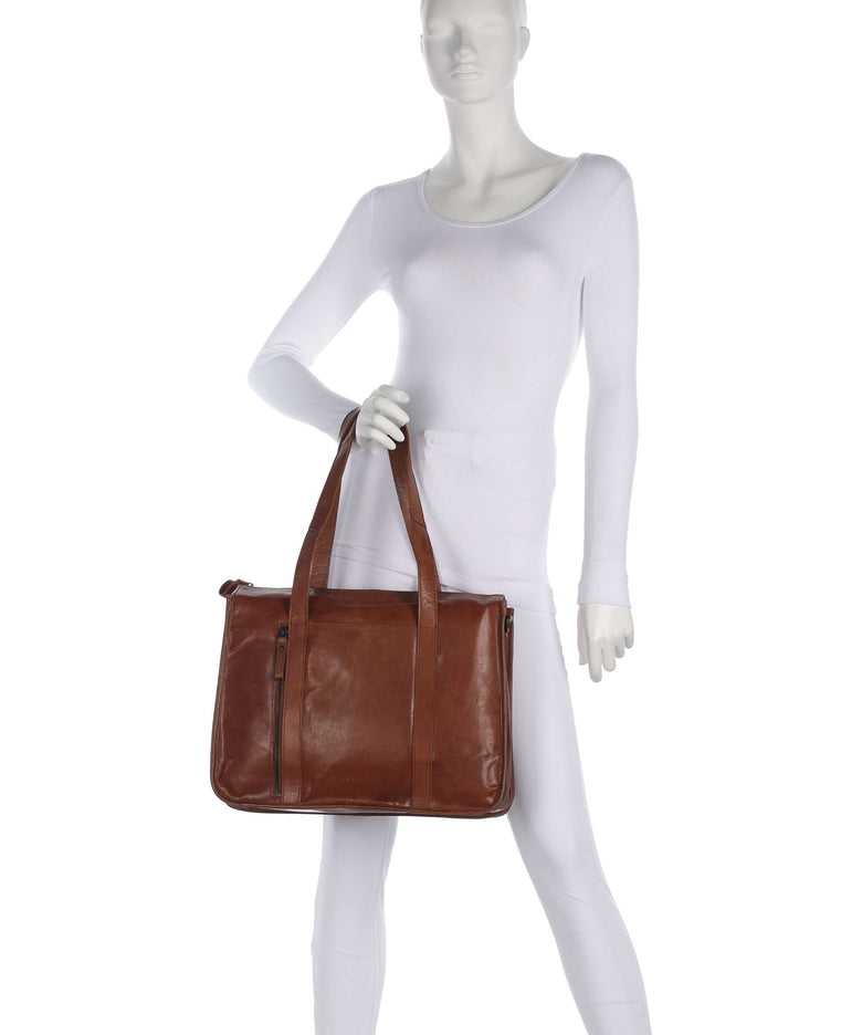 Spikes & Sparrow Bronco Catrenia Tote bag brandy