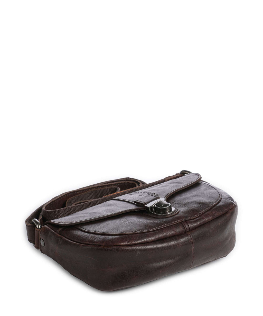 Spikes & Sparrow Bronco Iris Crossbody bag dark brown