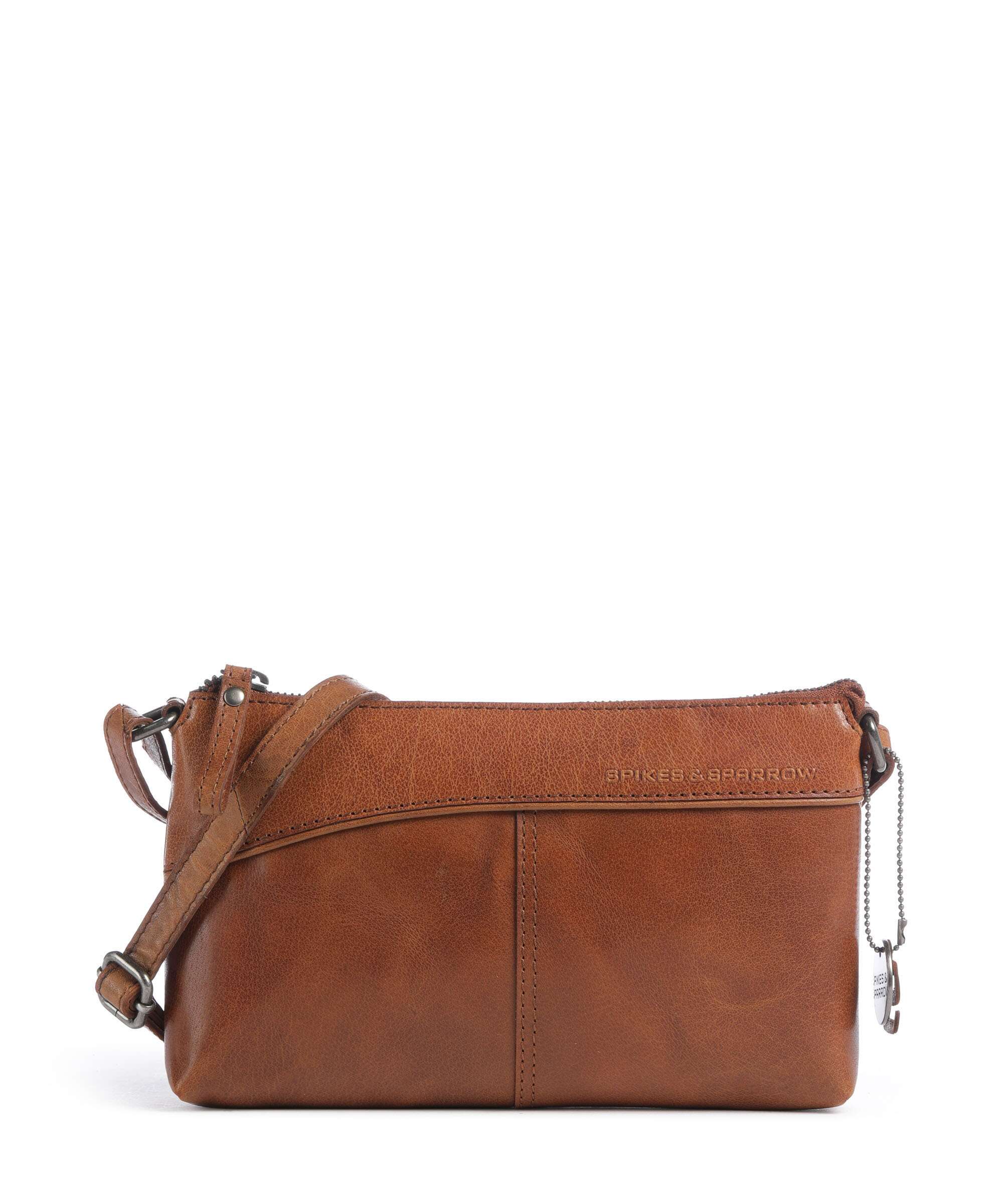 Spikes & Sparrow Bronco Merlin Crossbody bag brandy