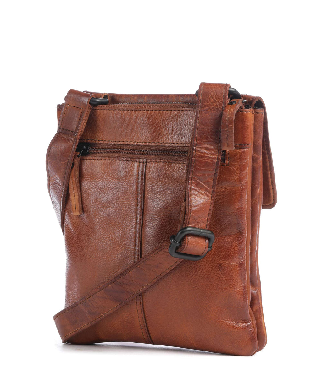 Spikes & Sparrow Apache Jake Crossbody bag brandy