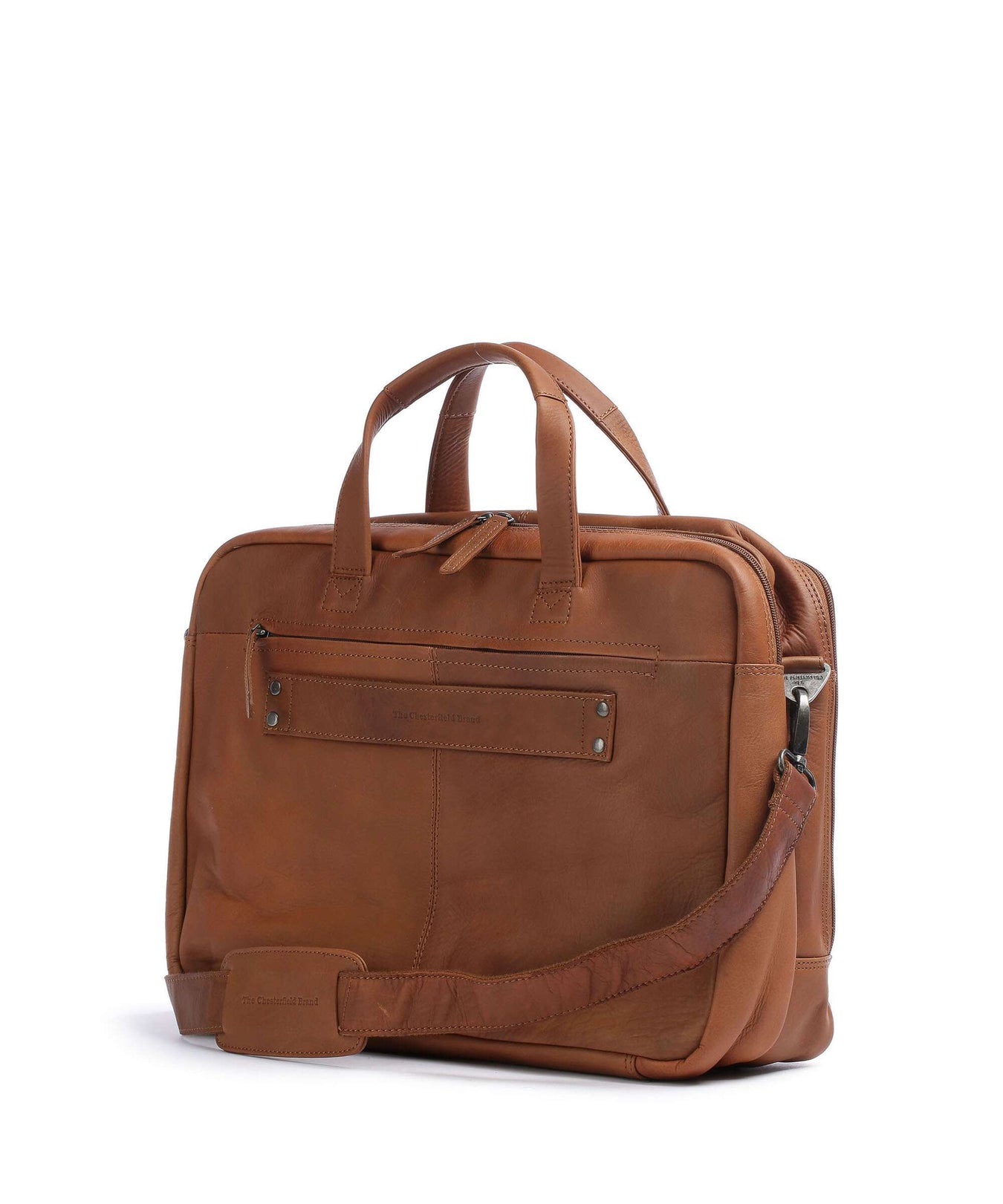 The Chesterfield Brand Ryan Briefcase cognac