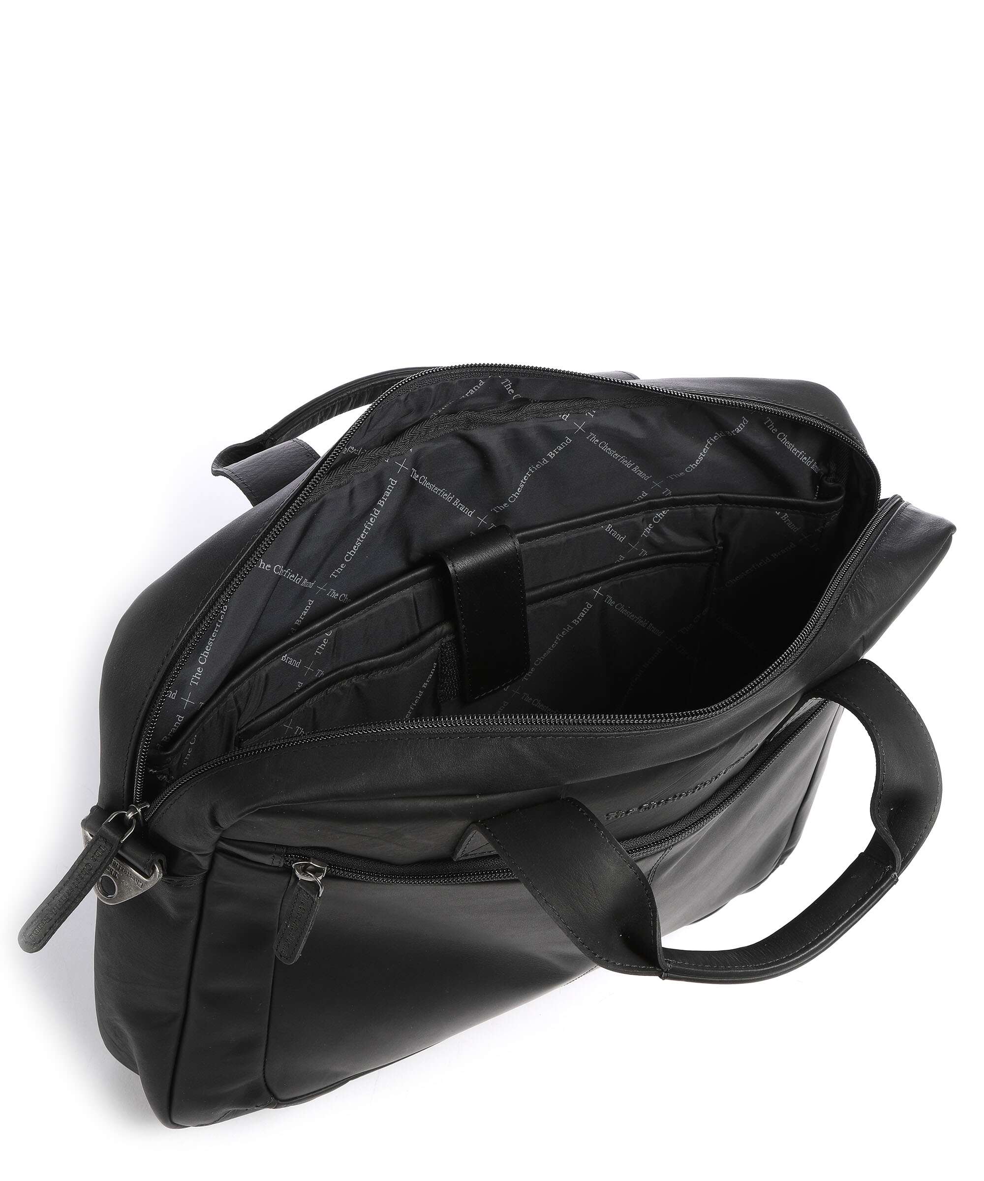 The Chesterfield Brand Calvi Briefcase black