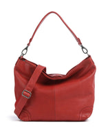 The Chesterfield Brand Washed Waxed Cow Bolivia Bolso de hobo red