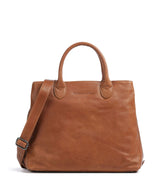 The Chesterfield Brand Cow Wax Pull Up Passau Bolso de mano cognac