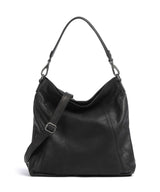 The Chesterfield Brand Washed Waxed Cow Sintra Bolso de hobo black