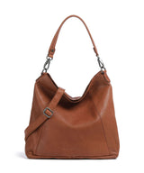 The Chesterfield Brand Washed Waxed Cow Sintra Bolso de hobo cognac