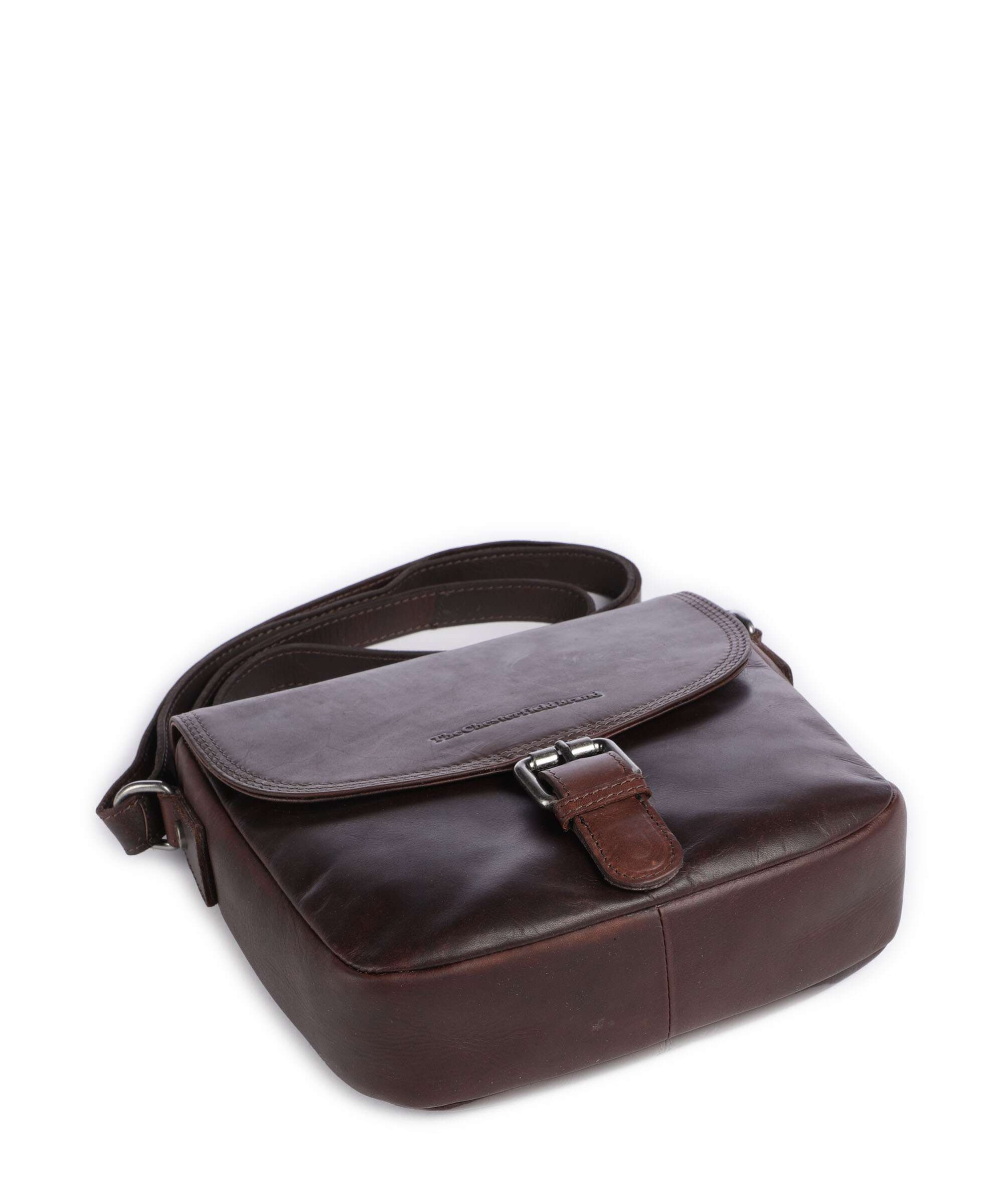 The Chesterfield Brand Wax Pull Up Cow Lucian Crossbody bag brown