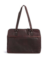 The Chesterfield Brand Cow Wax Pull Up Branson Bolso de hombro brown