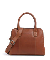 The Chesterfield Brand Cow Wax Pull Up Ezra Bolso de mano cognac