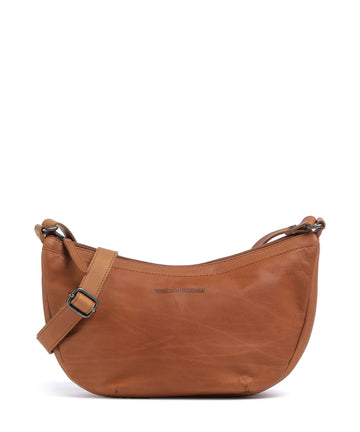The Chesterfield Brand Cow Wax Pull Up Piemonte Bandolera cognac