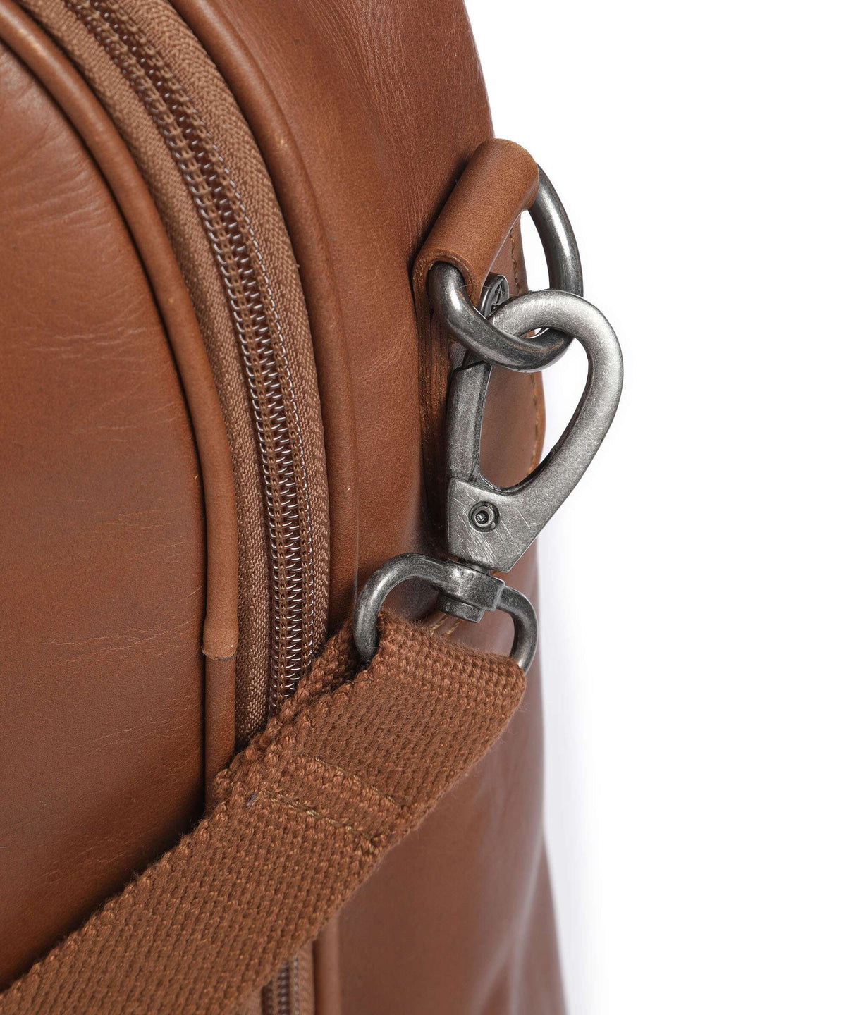 The Chesterfield Brand Cow Wax Pull Up Josh Garment bag cognac