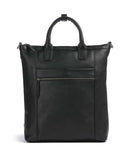 The Chesterfield Brand Cow Wax Pull Up Luisa Bolso mochila black