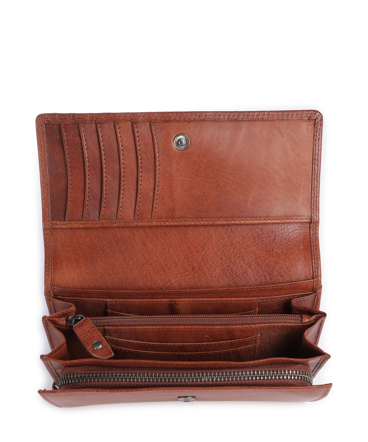 The Chesterfield Brand Novum Rivalto RFID Wallet cognac