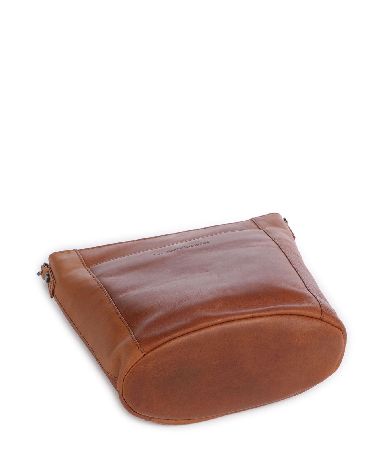 The Chesterfield Brand Wax Pull Up Cow Moore Bucket bag cognac