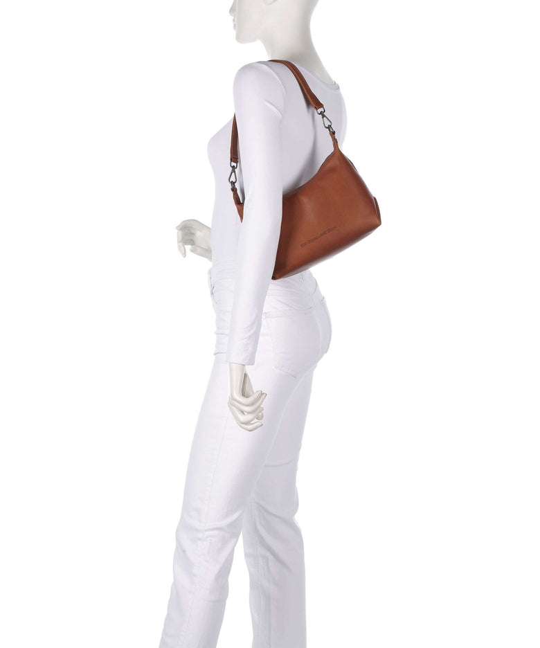 The Chesterfield Brand Wax Pull Up Cow Christie Shoulder bag cognac