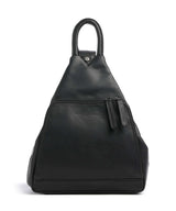 The Chesterfield Brand Wax Pull Up Cow Howard Backpack black