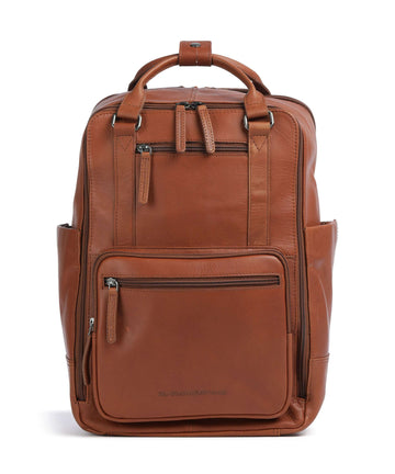 The Chesterfield Brand Wax Pull Up Cow Calden Mochila cognac