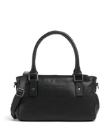 The Chesterfield Brand Wax Pull Up Cow Fenja Bolso de mano black
