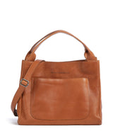 The Chesterfield Brand Wax Pull Up Cow Fioline Bolso de mano cognac