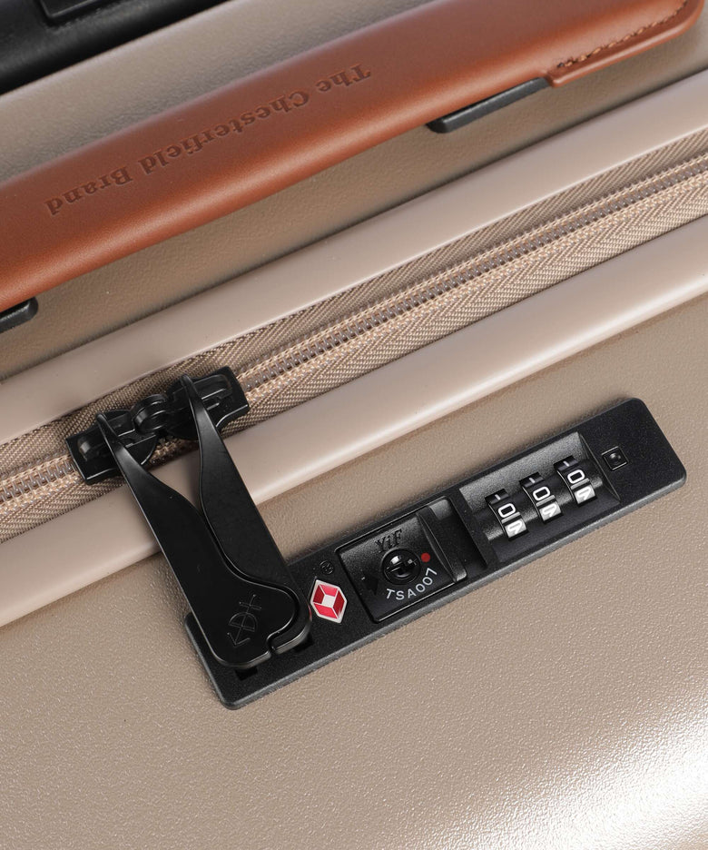 The Chesterfield Brand Zuna Spinner (4 wheels) beige