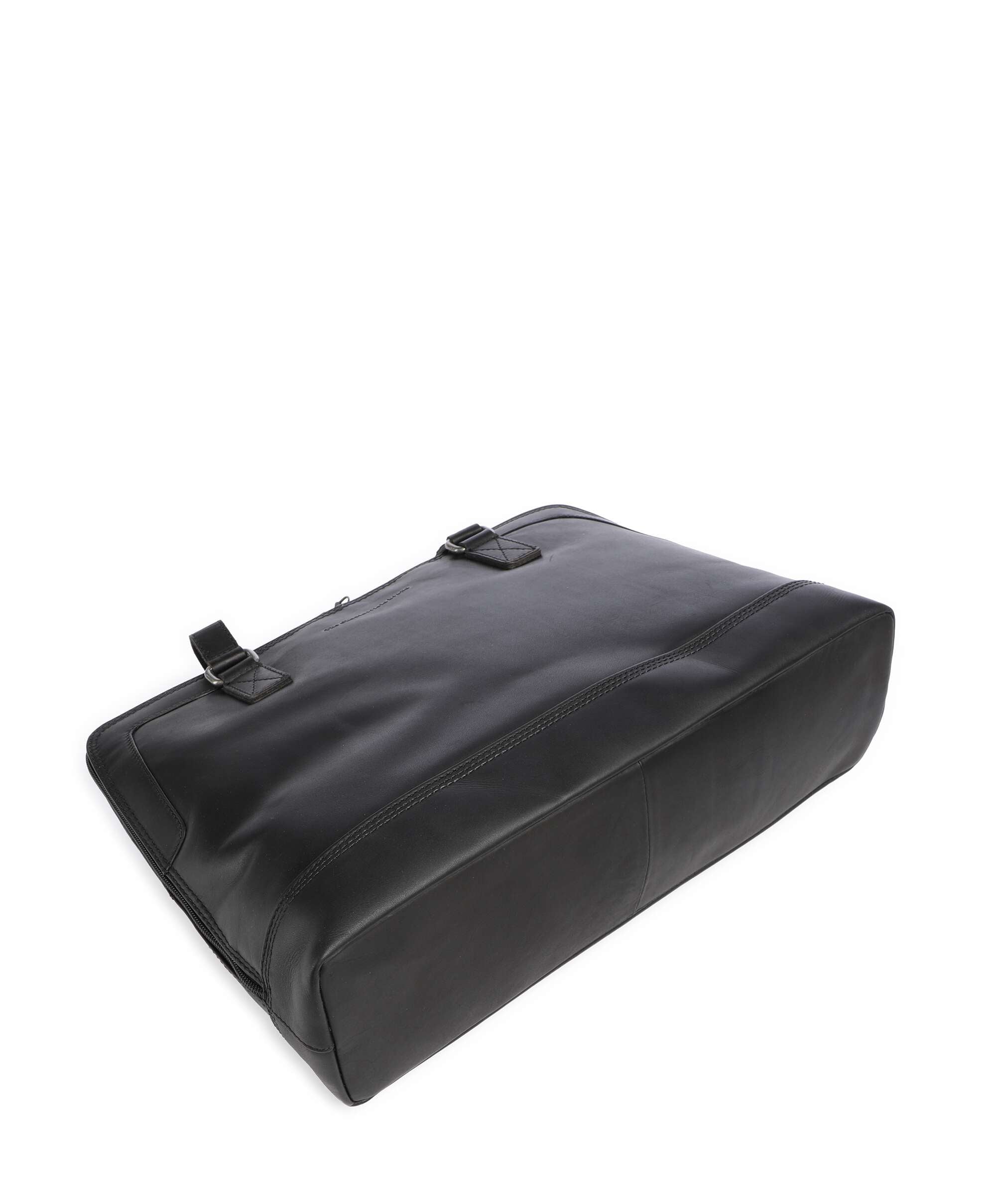 The Chesterfield Brand Wax Pull Up Cow Elvar Shoulder bag black