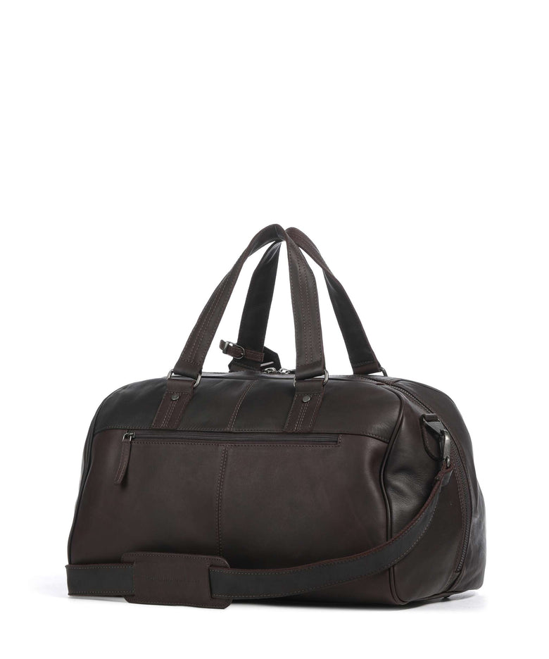 The Chesterfield Brand Wax Pull Up Cow Volenza Weekend bag brown
