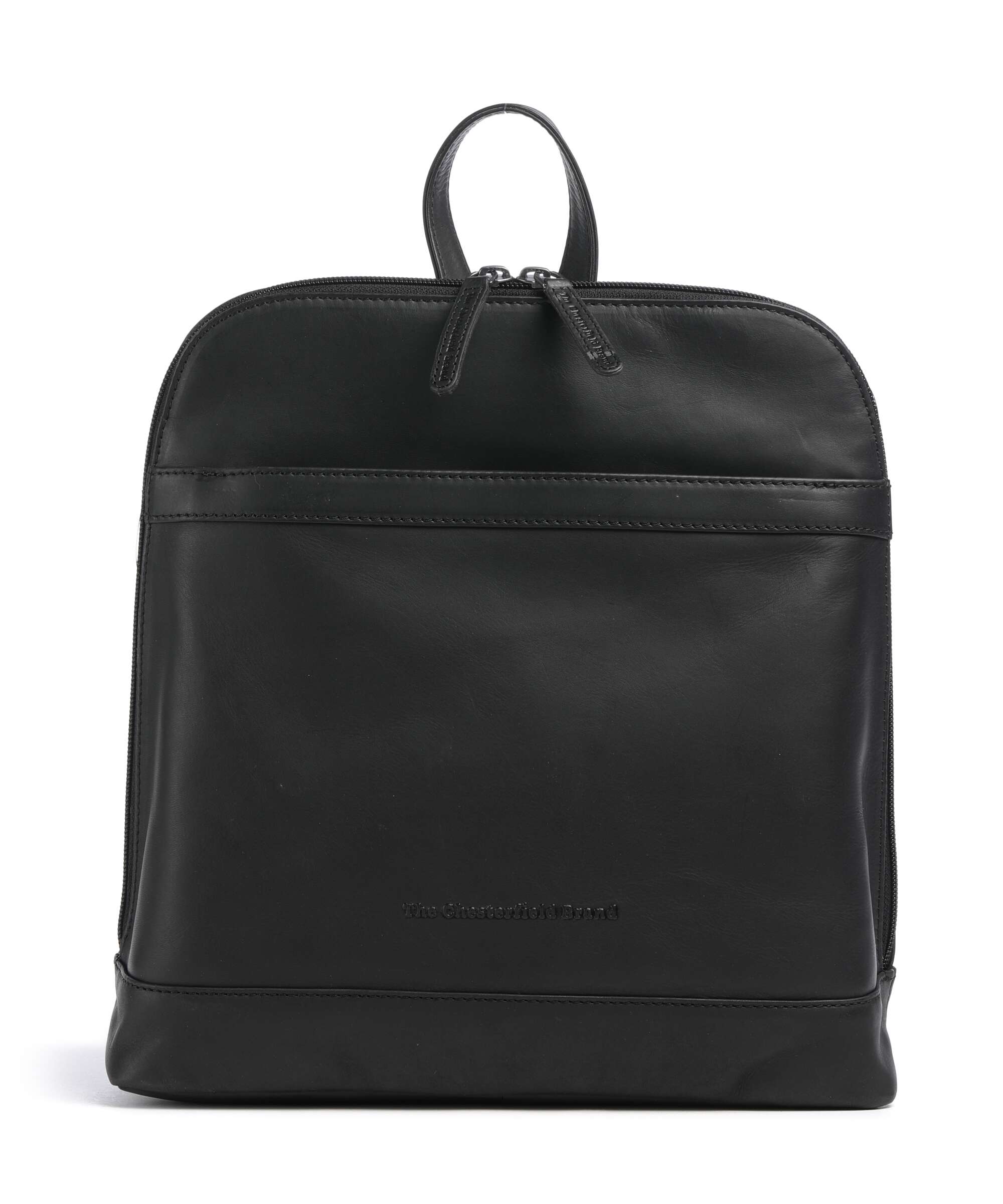 The Chesterfield Brand Wax Pull Up Cow Tigris Backpack black