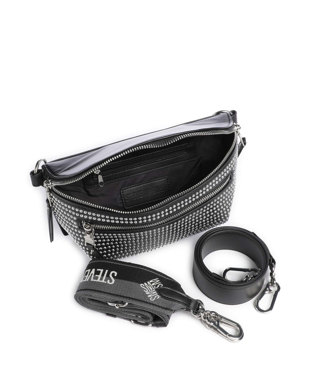 Steve Madden BCLARKES Belt bag black/silver
