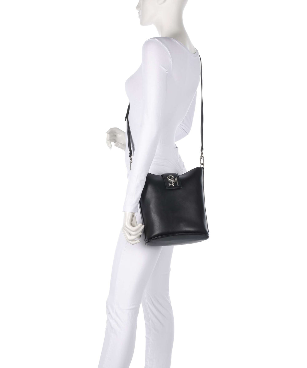 Steve Madden BARRIE Bucket bag black/silver