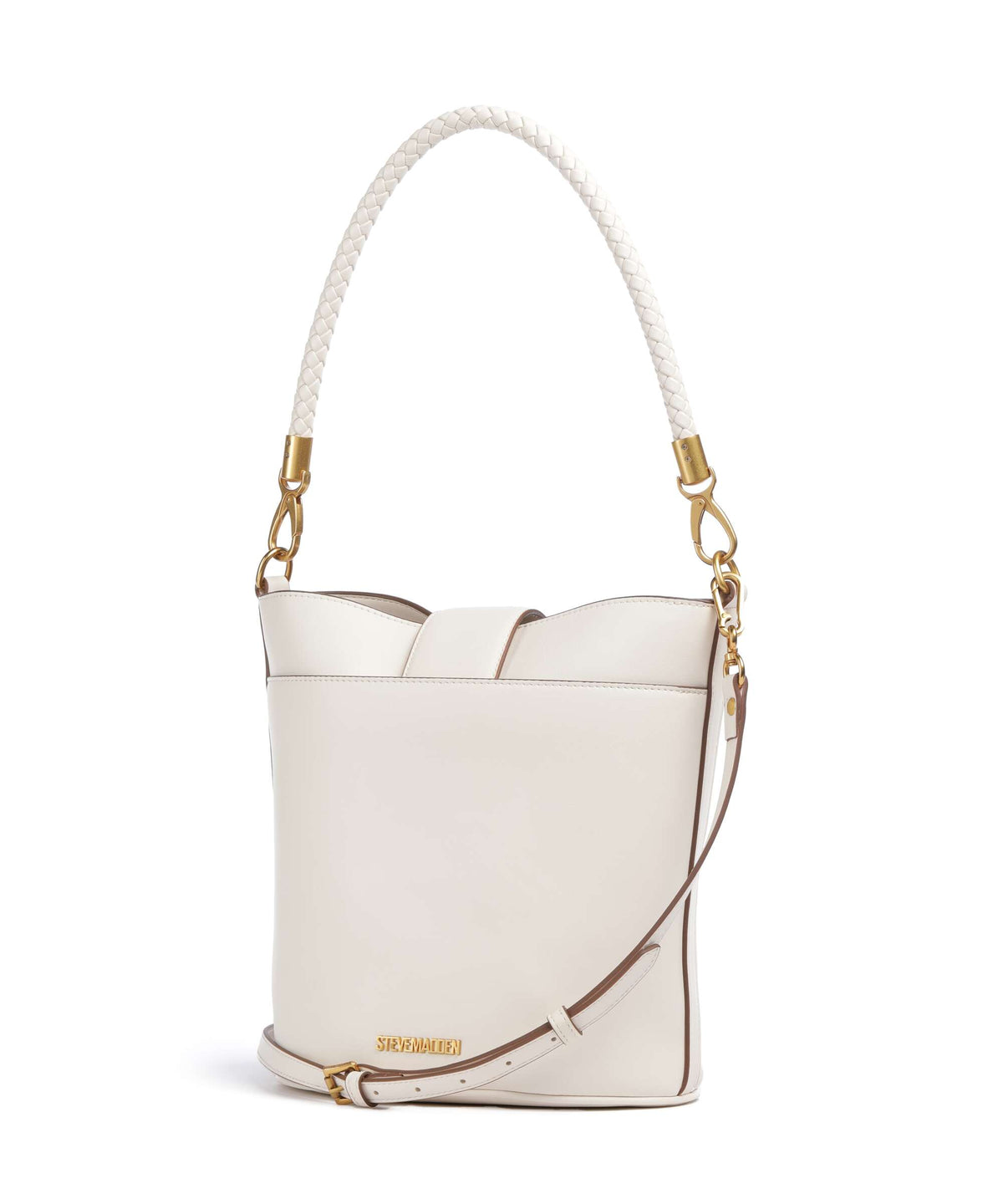 Steve Madden BARRIE Bucket bag bone/gold