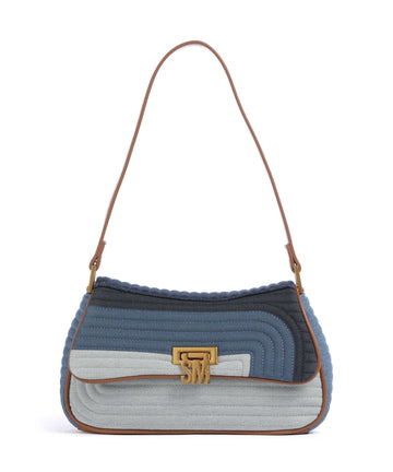Steve Madden BKES-N Bolso de hombro denim