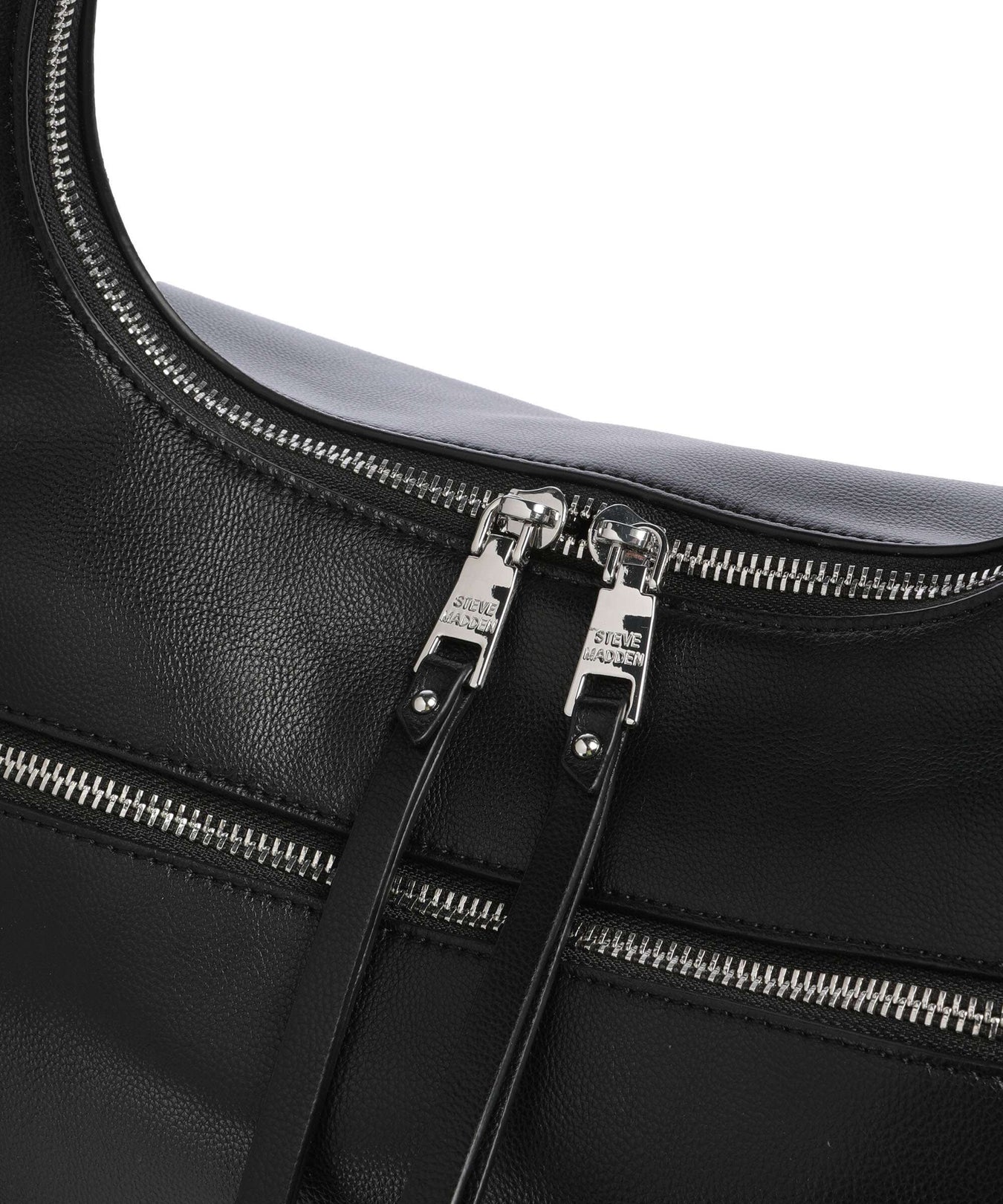 Steve Madden BIVA Hobo bag black/silver