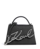 Karl Lagerfeld K/Signature 2.0 Bolso de mano black/nickel