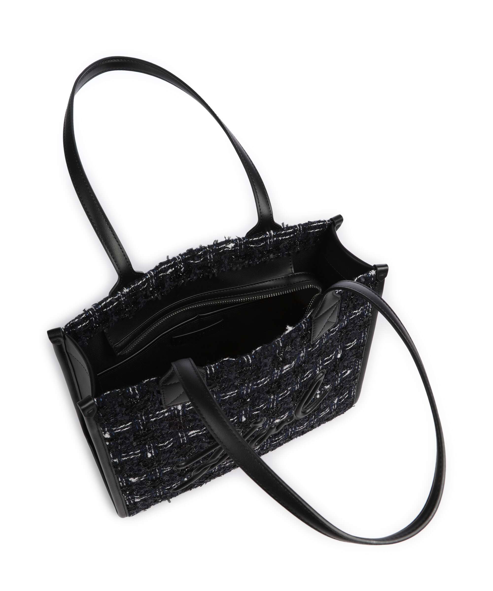 Karl Lagerfeld K/Skuare Medium Tote bag dark navy/boucle