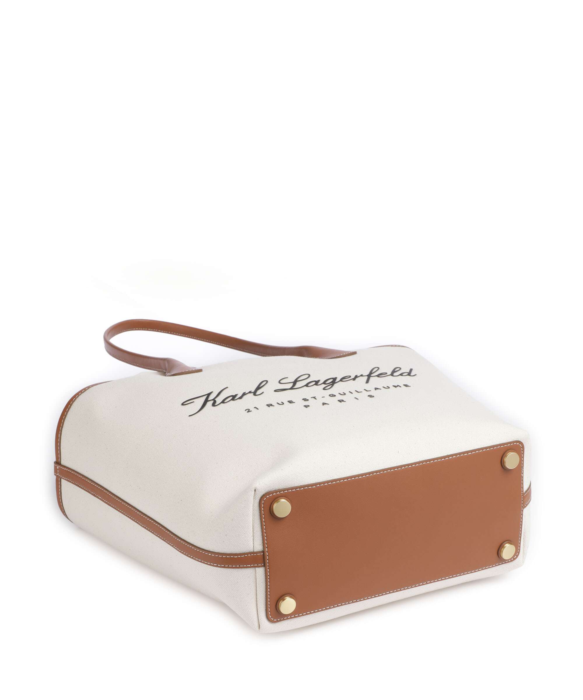 Karl Lagerfeld Hotel Karl Medium Tote bag natural canvas/tan
