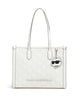 Karl Lagerfeld K/Ikonik Mono Bolsa shopping offwhite