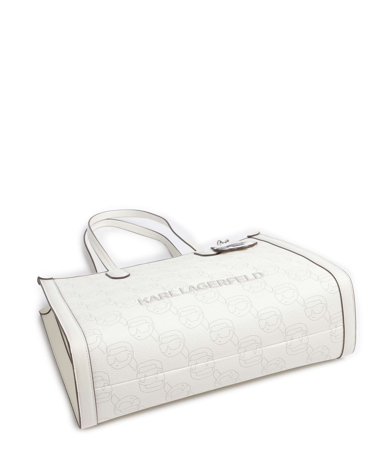 Karl Lagerfeld K/Ikonik Mono Tote bag offwhite