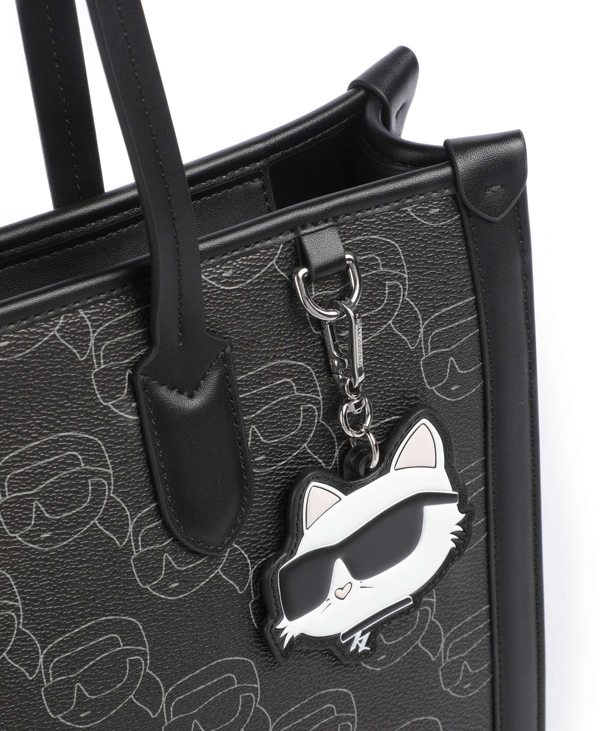 Karl Lagerfeld K/Ikonik Mono Tote bag black