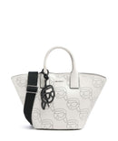 Karl Lagerfeld K/Ikonik Bolso de mano offwhite
