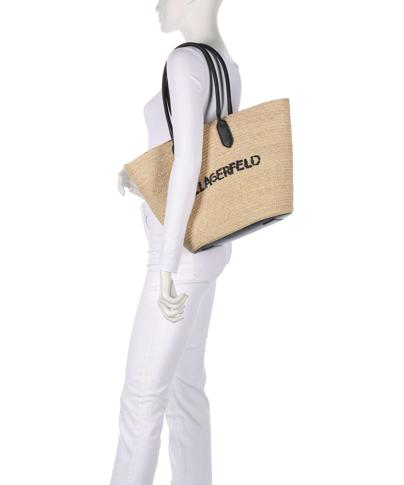 Karl Lagerfeld K/Essential Large Tote bag natural