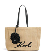 Karl Lagerfeld K/Signature Bolsa shopping natural