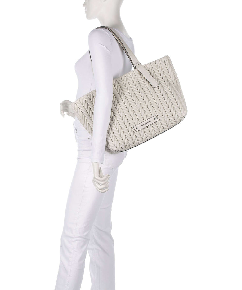 Karl Lagerfeld K/Pillow Tote bag cement