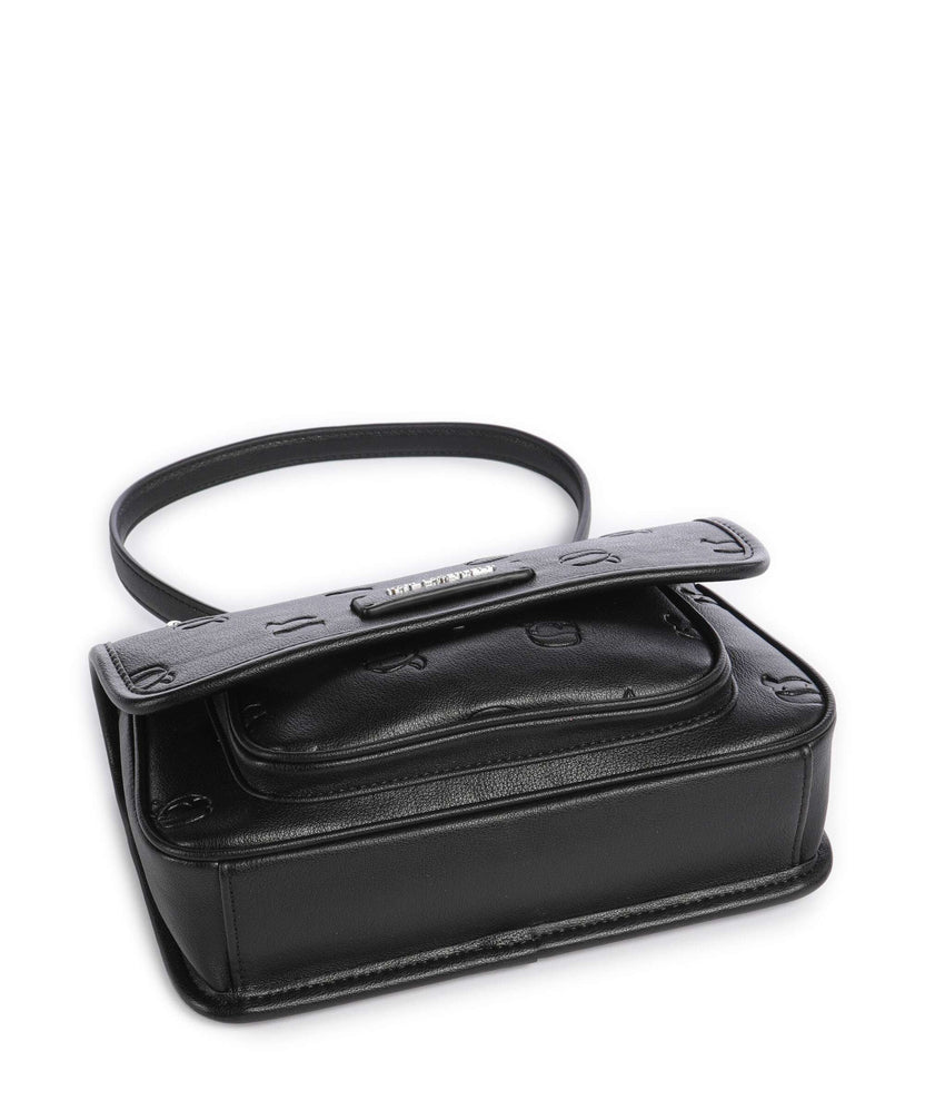 Karl Lagerfeld K/Ikon Monogram Shoulder bag tonal black