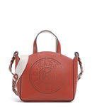 Karl Lagerfeld K/Circle Small Bolso de mano red brick