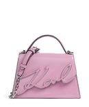 Karl Lagerfeld K/Signature 2.0 Small Bolso de mano cyclamen