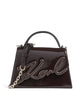 Karl Lagerfeld K/Signature 2.0 Small Bolso de mano tobacco