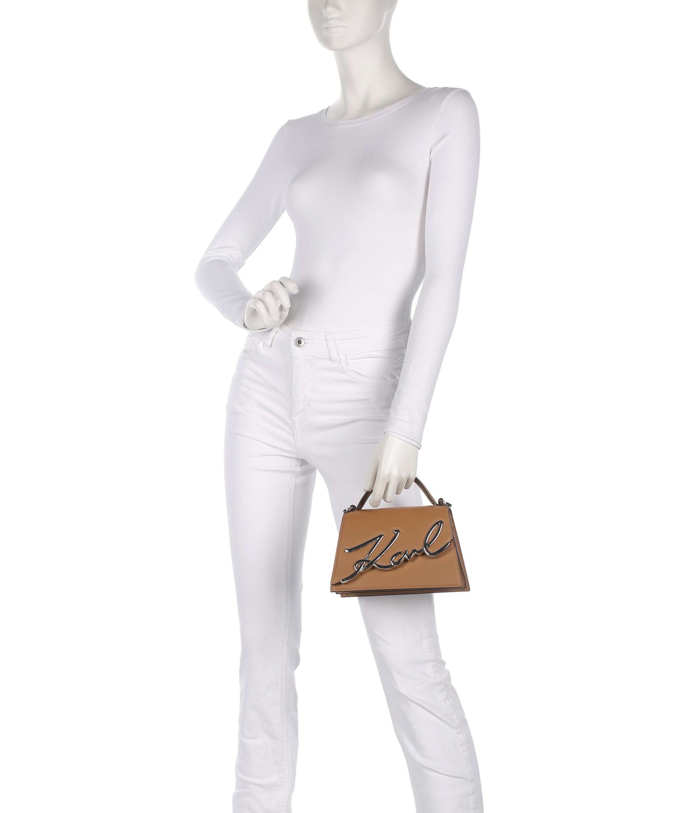 Karl Lagerfeld K/Signature 2.0 Handbag caramel